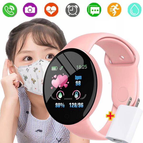 

children's watches kids watches 144 inch custom wallpaper waterproof smart women digital sport wristwatch for fitness tracker children, Blue