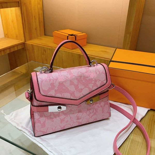 

luxury brand designer bags hand shoulder crossbody bags tote 2023 new fashion women's bag classic vintage color contrast single messeng