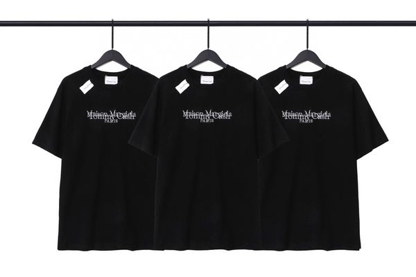 

men's t-shirts round neck embroidered and printed polar style summer wear with street pure cotton 3e0, Black;brown