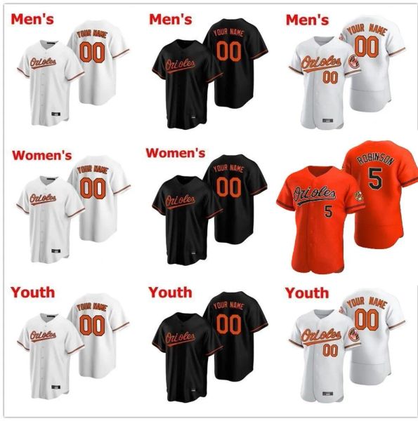 

college wear 2020 men women kids david hess hanser alberto hunter harvey richie martin miguel castro frank robinson black baseball jerseys