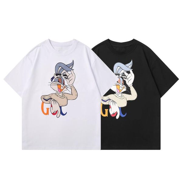 

2022 mens t shirt designer for men womens shirts fashion tshirt with letters casual summer short sleeve man tee woman clothing asian size m-, White;black
