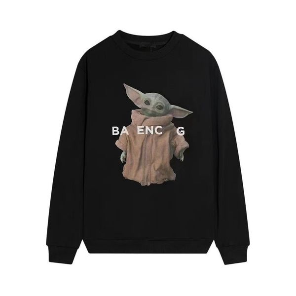 

mens sweatshirts designer b letter printing short sleeve fashionable casual pure cotton street holiday lovers same clothing, Black