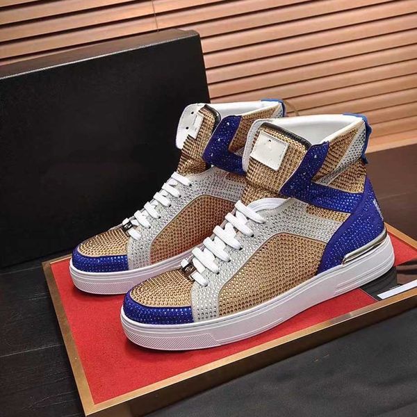 

luxury designer shoes casual sneakers breathable mesh stitching metal elements are size38-45 mkjkmkj00000005, Black
