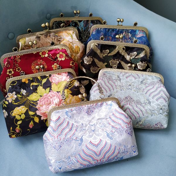 

evening bags women diy handbag royal luxury design with metal frame material or finished 230220