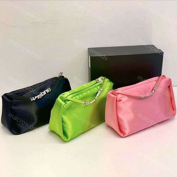 

designer clutch bags luxury handbags for women crossbody letter fashion evening bags satin tote bag with rhinestones shoulder strap plain la