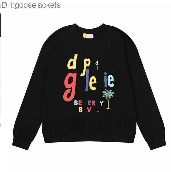 

2023 galleryes depts hoody mens designers hoodies fashion galleryse depts hoodys winter man long sleeve men womens hoodie clothing clothes 1, Black