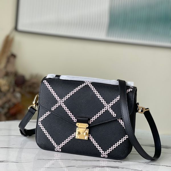 

designer crossbody bag luxury shoulder handbags 25cm genuine leather flap bag level replication evening bag with box wl020
