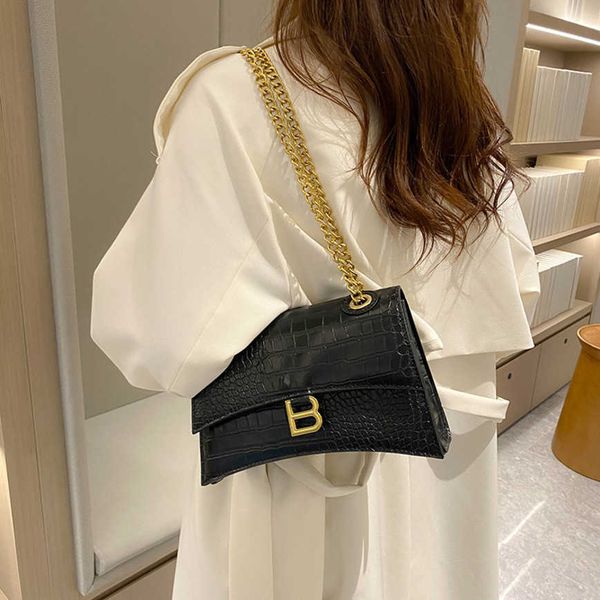 

2023 women bags factory handbags 55%off hourglass versatile pu leather one shoulder crossbody women's bag designer luxury shoulder hand