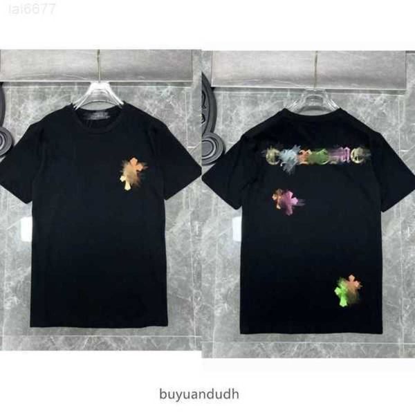 

classic fashion mens ch t shirts sanskrit letter t-shirt horseshoe cross pattern tshirts designers hip hop sweater woman summer886y886y, White;black