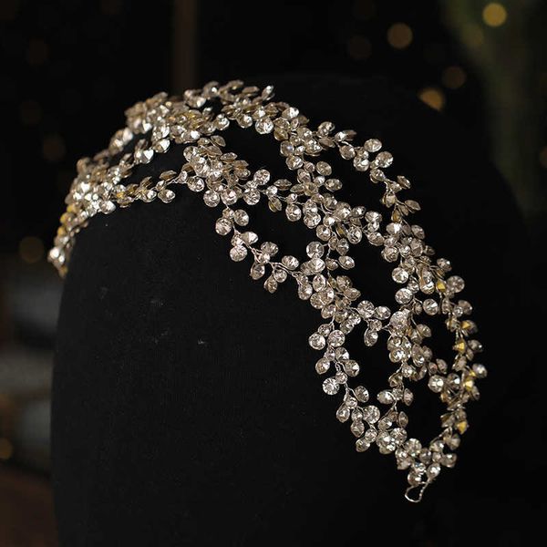 

tiaras silvery headband wedding reticular hair accessories full rhinestone bridal tiara headband hair comb hairpin wedding hair jewelry z022, White;golden