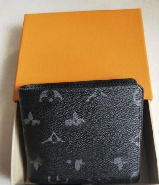 

designer brand wallet luxury short wallets card holders famous for men women purse clutch bags with gift box 089, Red;black