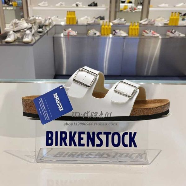 

slippers factory designer birkinstocks boken cork slippers women boken suede belt buckle wear sports sandals men arizona, Black