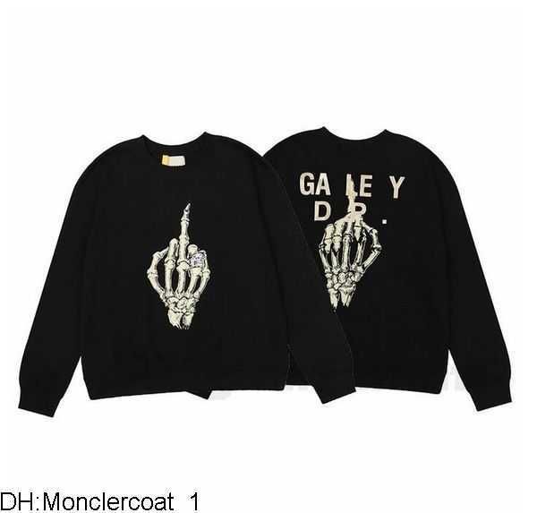 

2023 galleryes depts hoody mens designers hoodies fashion galleryse depts hoodys winter man long sleeve men womens hoodie clothing clothes 6, Black