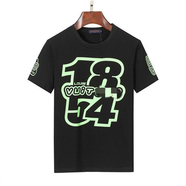 

2023 paris fashion week designer men's t-shirts multi-color casual printed high-quality t-shirt panda hip hop pattern couple new launch, White;black