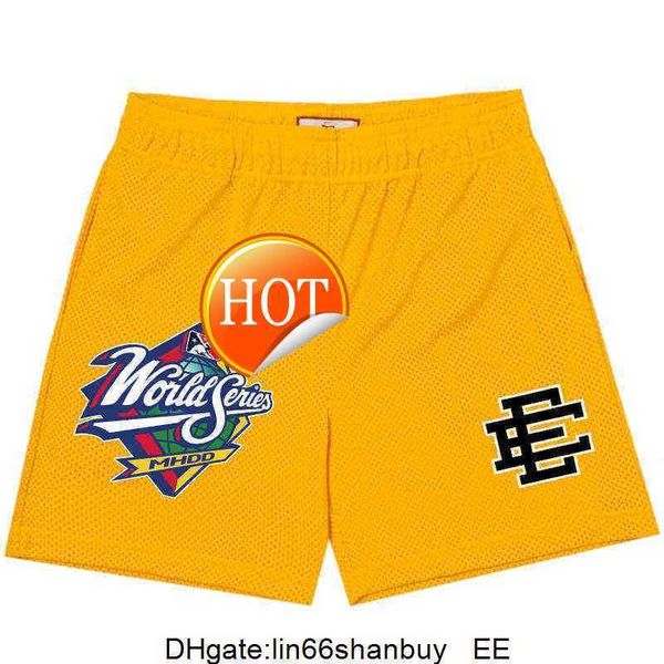 

vie7 men's shorts eric emanuel ee basic mens basketball sportpants tide women fitness short mesh breathable beach pants sports series 0, White;black