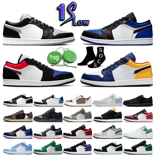 

jumpman 1 basketball shoes low ts black phantom reverse mocha fragment year of the rabbit craft carbon fiber 1s men women sneakers big size