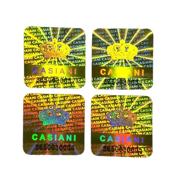 

serial number anti-counterfeiting sticker 3d laser hologram sticker