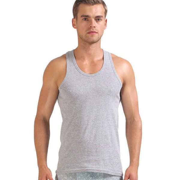 

men's vest summer men's slim sports body shaping cotton tight, White;black