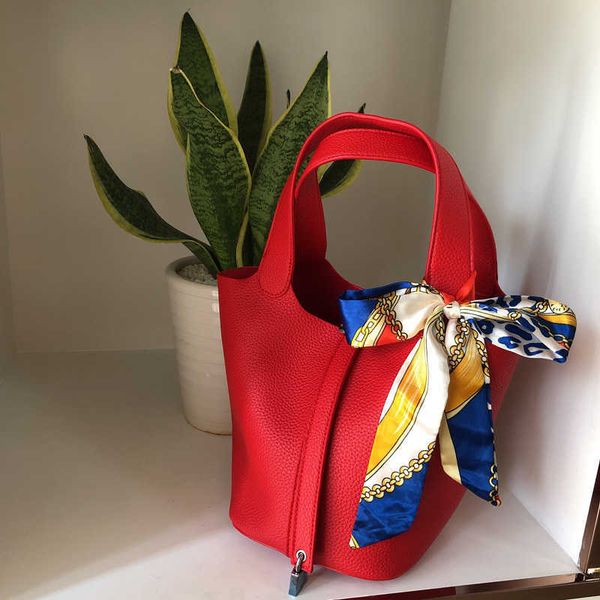 

designer herme picotin lock bags online outlet genuine leather vegetable basket bag korean version 2023 new ha33v2