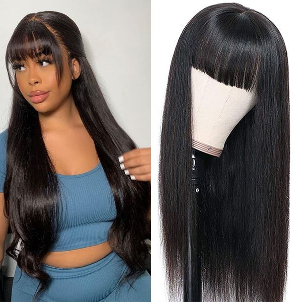 

straight lace front wigs brazilian human hair for women pre plucked with baby hair hd transparent lace frontal wig body wave, Black