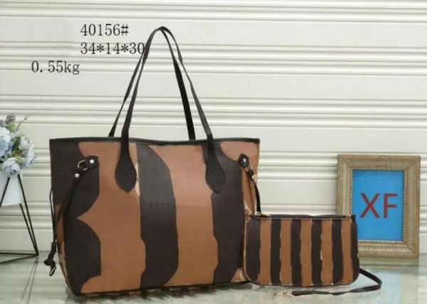 

designers shoulder bag handbags on the women shopping bag fashion large duplex printing different style designer 2pcs lvs louiseities viuton