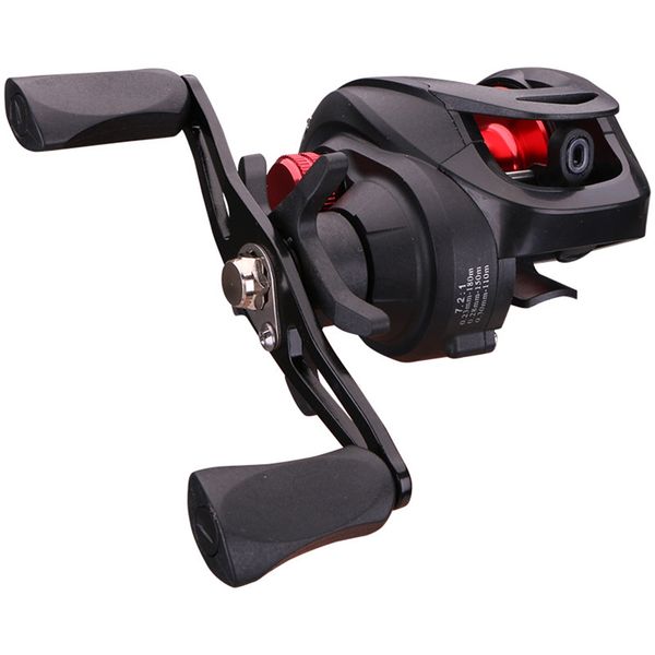 

baitcasting reels magnetic braking system fishing wheel ultra smooth bait casting reel 7 1 2 high speed 18 1 bearing fish tackle equipment 2