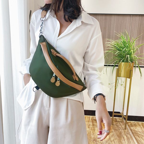 

waist bags designer womens big capacity nylon metal buckle sum per band fanny pack bananka satchel belly belt 230220