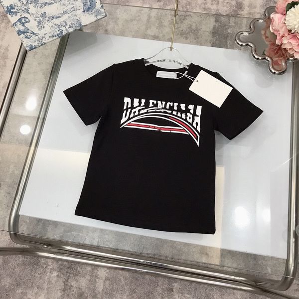

child tshirt toddler tee shirt for baby clothes kid designer t shirt kids clothe boy girl short sleeve luxury brand summer shirt letters bl, Blue