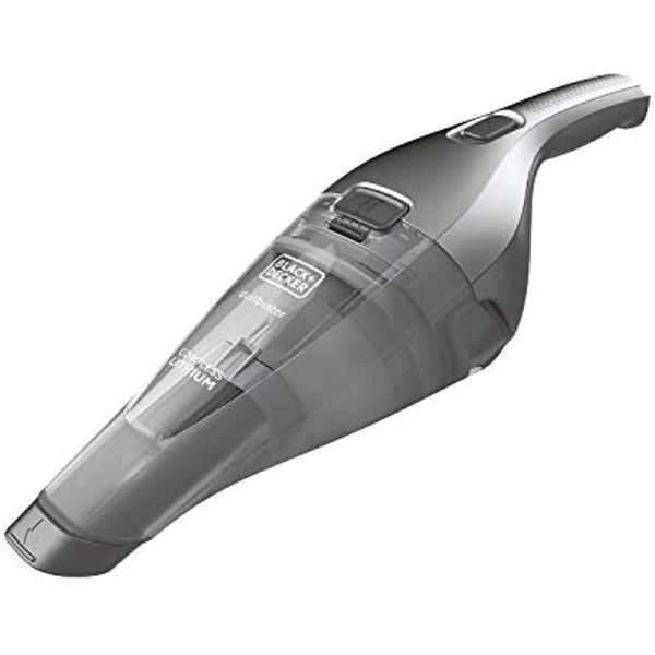

black decker dustbuster handheld vacuum cleaner cordless dark grey