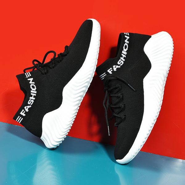 

2023 men women running shoes black red grey blue increase comfortable mens trainers outdoor sneakers size 39-44 #color9