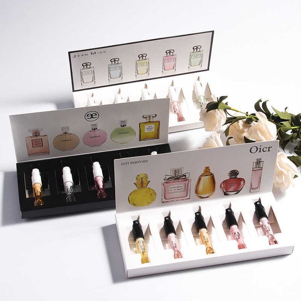 

fragrance brand niche q perfume sample 5-piece gift box women's 3ml trial
