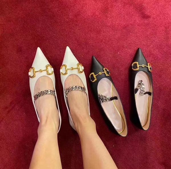 

2023 new elegant classic women pumps for female genuine leather medium heeled ladies fashion white high heels office shoes, Black