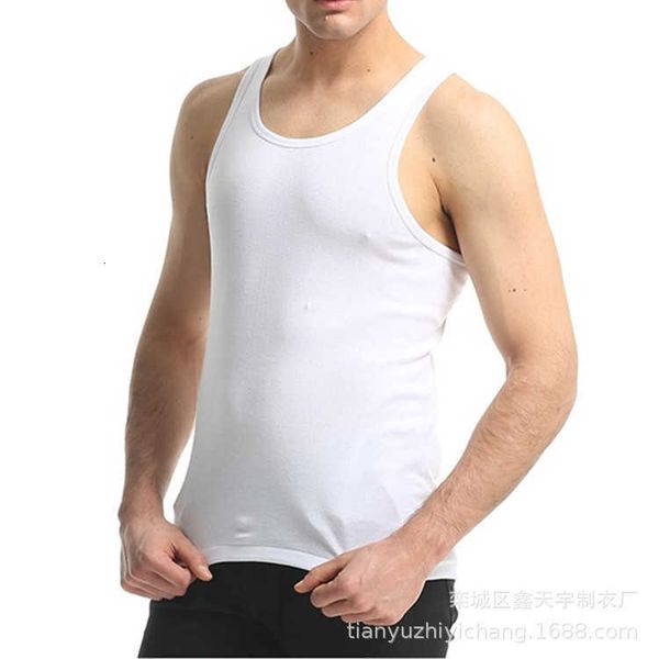 

men's vest modal summer men's hurdle suspender thin elastic, White;black