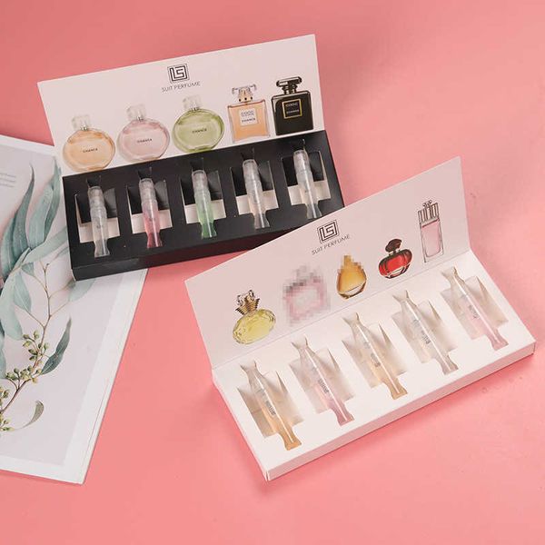 

fragrance brand q perfume 5-piece gift box women's 3ml trial pack for students