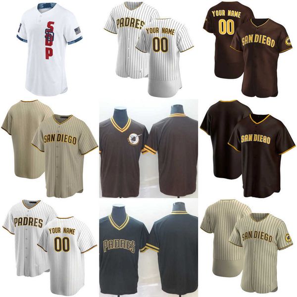 

2023 custom jersey mens women youth san diego''padres''33 mark melancon 50 adrian morejon 4 wil myers 26 austin nola bas, Blue;black