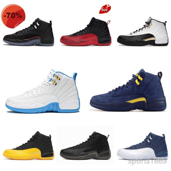 

boots luxury boots quality basketball shoes 12 12s jumpman men women dark concord flu game university blue jumpman gold black red taxi indig