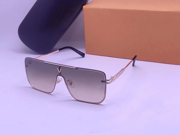 

luxury designer rimless sunglasses designer sunglass eyeglass women men glasses womens sun glass uv400 lens with box, White;black
