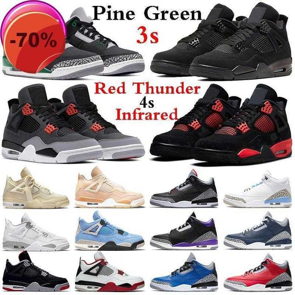 

boots jumpman 2023 4 men 3 basketball shoes red thunder infrared pine green black cat cement racer blue university court purple unc cool gre