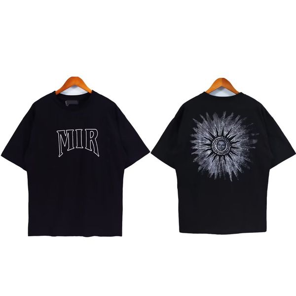 

men's plus tees & polos round neck embroidered and printed polar style summer wear with street pure cotton 4tmj, Black;brown