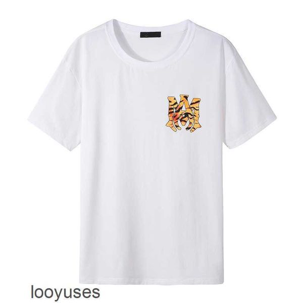 

2241 mens designer 2023 t fashion shirt amirs summer cotton casual bone pattern clothes youth round neck short sleeve men's t-shirt, White;black