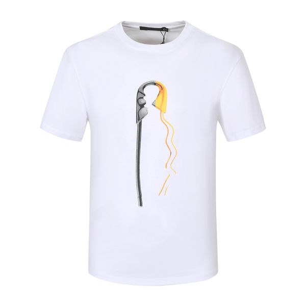 

Designers Men Women T-shirts Cotton Tees Tops Man Fashion Casual Print Letter Luxury TShirt 418