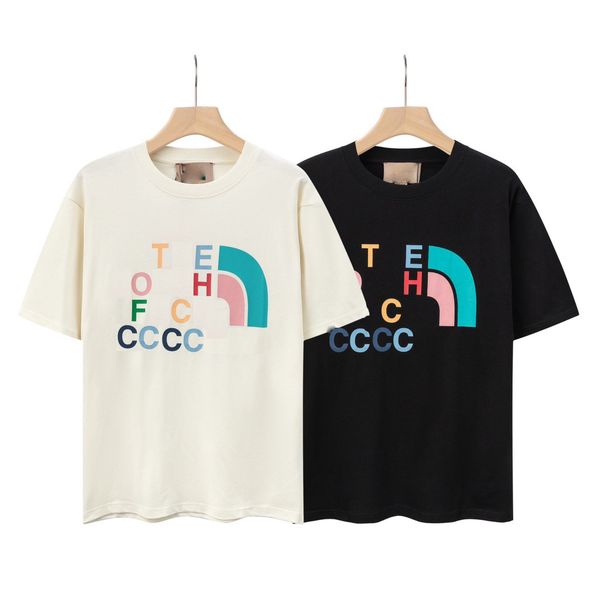 

mens t shirt designer 3d letters printed stylist casual summer breathable clothing men women clothes couples tees wholesale christmas shirts, White;black