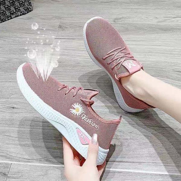 

2023 cloth shoes thickened spring multicolor negative soft women's lace-up canvas shoes lightweight sports shoes woman
