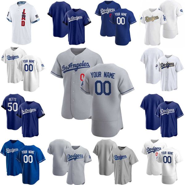 

2023 custom jersey mens women youth los angeles''dodgers''9 gavin lux 11 aj pollock 13 max muncy 70 dj peters baseball j, Blue;black