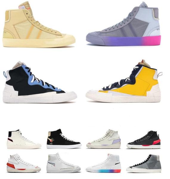 

men og blazer mid 77 vintage blazers jumbo women casual shoes black white indigo pine green pomegranate arctic punch offs mens trainers desi
