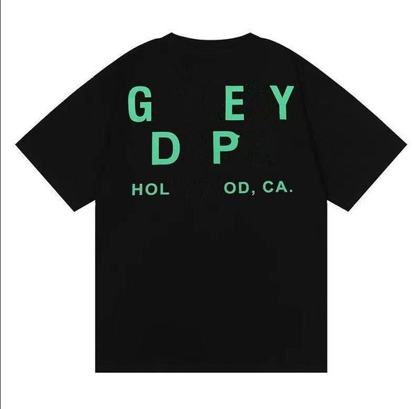 

tees galleryse depts t shirts mens women designer t-shirts galleryes cottons man s casual shirt luxurys clothing street shorts sleeve cloth, White;black