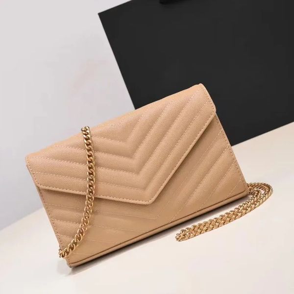 

quality designer woman shoulder bags handbag women bag genuine leather original box purse clutch messenger cross body caviar lady