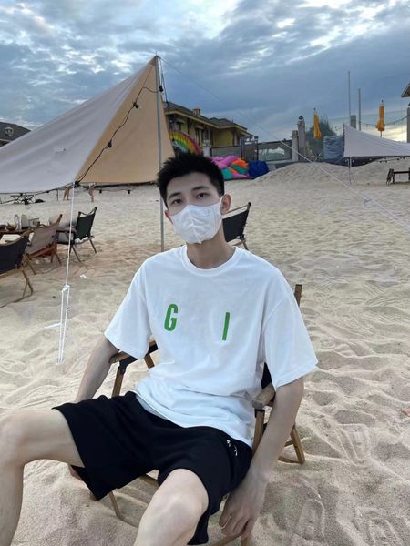 

2023 mens t-shirts designer pattern print simplified lettert shirts black style polos t-shirt men women short sleeve tees s-6xl.ss36, White;black