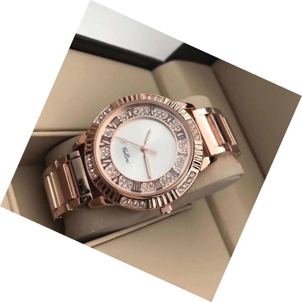 

sell fashion women diamond lady steel chain wristwatch diamond crystal stainless steel ceramic quartz wristwatch2476, Slivery;brown