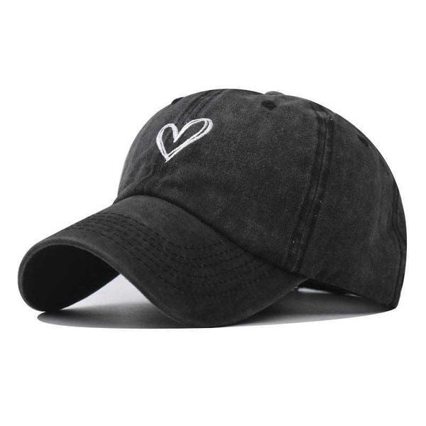 

ball caps cntang summer fashion baseball cap new embroidered love cotton sun hat snapback outdoor casual caps for men women adjustable r2302, Blue;gray